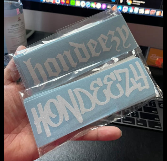 Hondeezy Slap Stickers